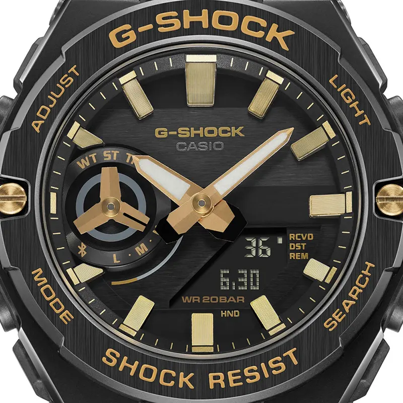 Casio G-Shock G-Steel Solar Black Men's Watch- GST-B500BD-1A9DR